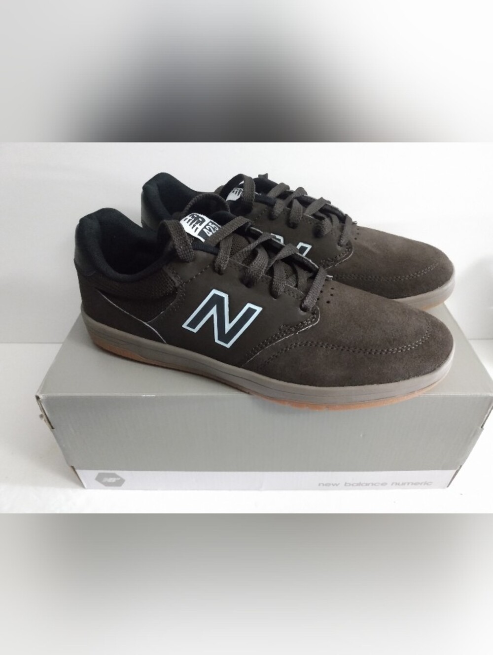 New Balance NB Numeric 425 Men's 6.5 Black Beige NM425DFB Brown w/ Box Sneakers
